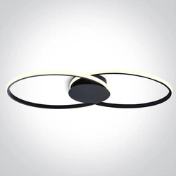 MER 3 lampa sufitowa czarny (63154C/B/W) - One Light