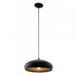 Lampa wisząca MOGANO 1 czarna (94605 - EGLO) - żyrandol