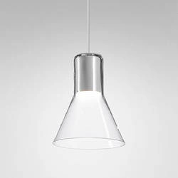 Lampa Wisząca MODERN GLASS Flared LED Kol. Biały 4000K TP (59850-M940-D9-00-13) - AqForm