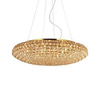 Lampa wisząca KING SP12 kol. złoty (088020) Ideal Lux - żyrandol
