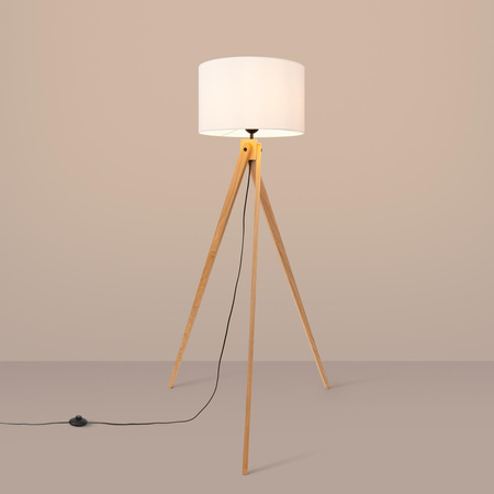 Lampa podłogowa na trójnogu NATT biała (SL.1908) - Sollux Lighting