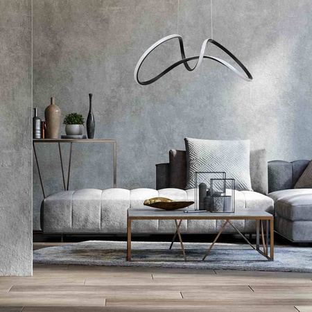 Lampa wisząca TESORO BLACK LED (ML7951) - Milagro