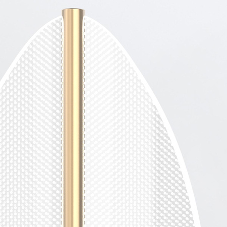 Kinkiet LED Floriana - Naturalny mosiądz (QN-FLORIANA-1W-NBR) - Quintiesse