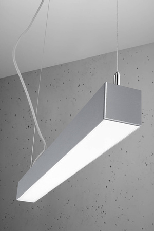 Lampa wisząca PINNE 117 szara 3000K (TH.067) - Thoro Lighting