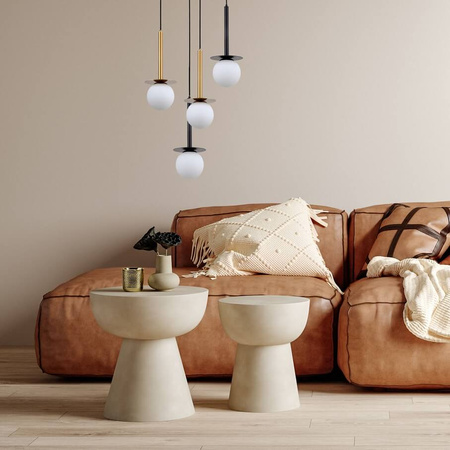 Roma 1 wisząca czarna (LP-1345/1P BK) - Light Prestige