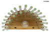 MOOSEE lampa ścienna FLORENS M złota (MSE010400194) - Moosee