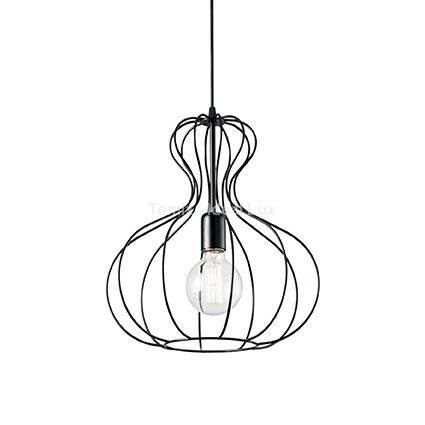 Lampa wisząca Ampolla kol. czarny (148502) Ideal Lux - żyrandol