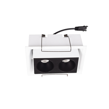 MAXLIGHT H180.02 RAMKA WPUSTOWA MODULAR, DO SKOMPLETOWANIA Z MODUŁEM HM180 I TRAFO HT180