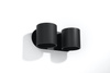Kinkiet ORBIS 2 czarny (SL.0660) - Sollux