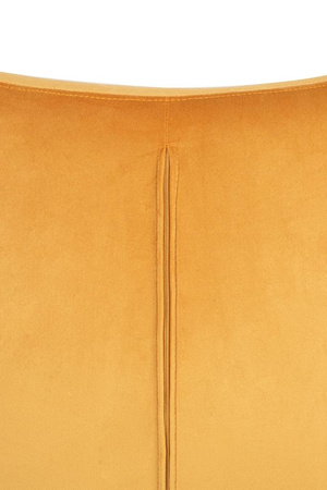 Fotel EGG SZEROKI VELVET musztardowy (KH0101009563) - King Home