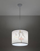 Lampa wisząca do pokoju dziecka bajkowy wzór PRINCESS 30 (SL.1414) - Sollux Lighting