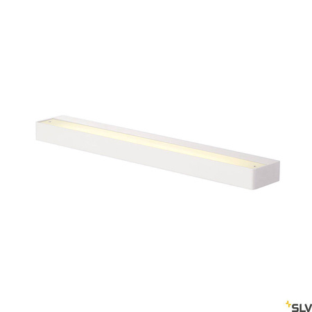 SEDO 14, lampa ścienna, LED, 3000K, prostokątna, kolor biały, szkło satynowane, D/S/W 59,5/8,5/4 cm, 17W (151781) - SLV