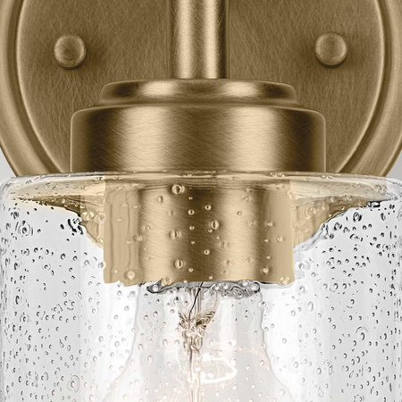 Kinkiet Winslow - 1 źródło światła - Naturalny mosiądz (KL-WINSLOW-1W-NBR) - Elstead Lighting