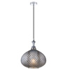 PENDANT LIGHT 1XE27 GLASS SMOKE GRAY (1985 Zambelis) - Zambelis