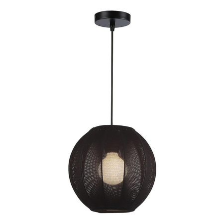 Lampa wisząca Dana Czarny 1xE27 (ML1806) - Milagro