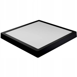 Panel LED NATYNKOWY PLAFON KWADRAT LAMPA 24W CZARNY BARWA NEUTRALNA PL-C03 - Syntron