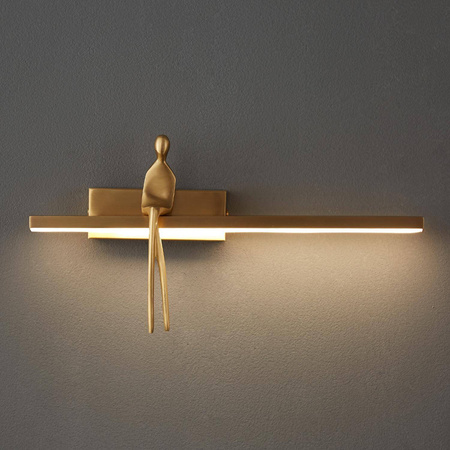 Lampa ścienna AMICI złota 31 cm (ST-B3578 gold) - Step into Design