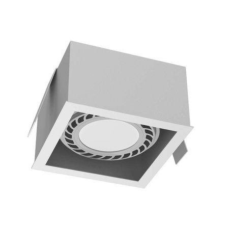 Lampa wpuszczana Cage in 1-1 - Biała   (3273) - Brosline