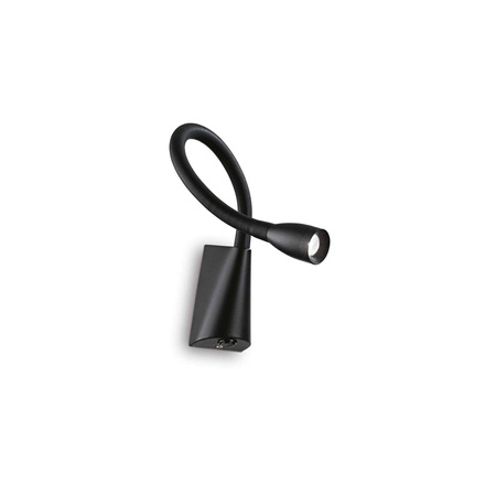 Kinkiet LED Goose kol. czarny (142692) Ideal Lux