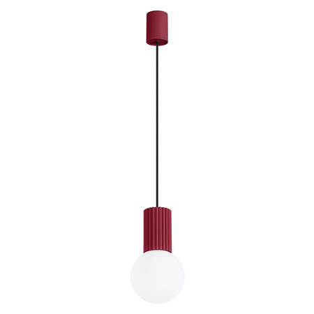 Lampa wisząca HALO 1 burgund (SL.1749) - Sollux Lighting