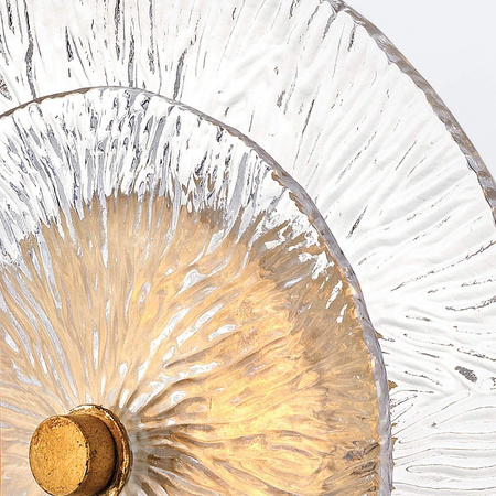 Kinkiet Rene - 1 źródło światła - Przecierany mosiądz (QN-RENE-WB1-DSB) - Quintiesse