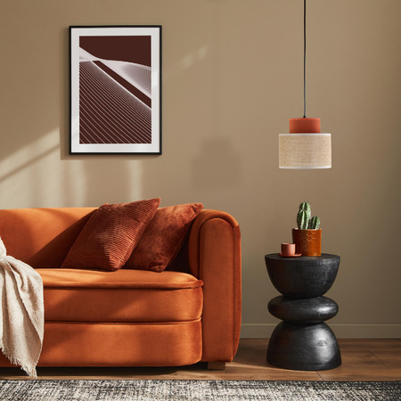 DUO JUTA BROWN LAMPA WISZACA 1 (2785) - TK Lighting