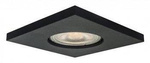 Oczko Lagos podtynkowe kwadratowe czarne IP65 ( LP-440/1RS BK square) - Light Prestige