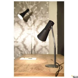 PHELIA, lampa stołowa, QPAR51, kolor czarny, maks. 35W (146000) - SLV