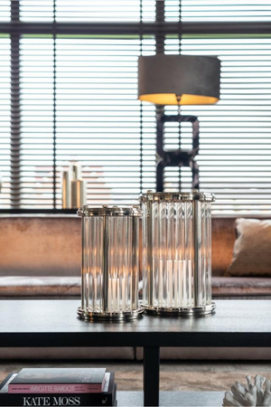 RICHMOND świecznik EMERAY srebrny (-WL-0073) - Richmond Interiors