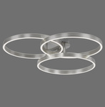 PAAN LAMPA SUFITOWA SREBRNY (6233-55) - Paul Neuhaus