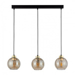 Lampa wisząca DEVI AMBER 3 PŁ LISTWA (4638) - TK Lighting