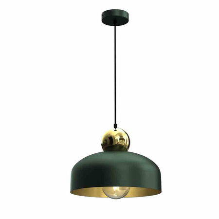 Lampa Wisząca HARALD GOLD/GREEN 1xE27 (MLP7694) - Milagro