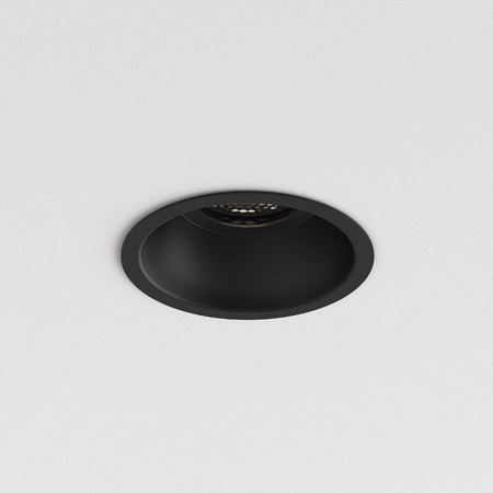 Lampa Wpuszczana Minima Slimline Round Fixed Fire-Rated IP65 Matowy Czarny (1249035) - Astro Lighting