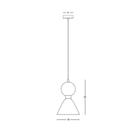 PENDANT LAMP E14 MAX 15W GREEN MARBLE - BRASS (23238 Zambelis) - Zambelis