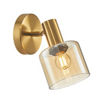 Kinkiet Santia (WL-65342-1 BRO+AMBER) - Italux