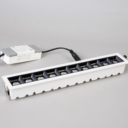 Solar oprawa podtynkowa biała LED IP20  (LP-0406/10RS WH) - Light Prestige