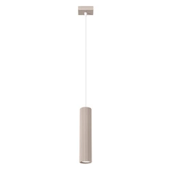 Lampa wisząca KARBON 1 taupe (SL.1759) - Sollux Lighting