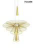 MOOSEE lampa wisząca SESTO złota (MSE010100336) - Moosee