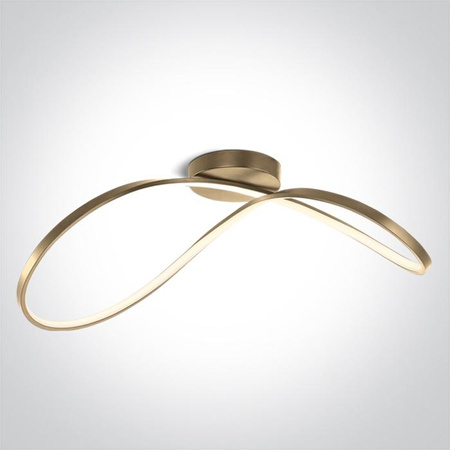 MER 1 lampa sufitowa champagne (63154A/CH/W) - One Light