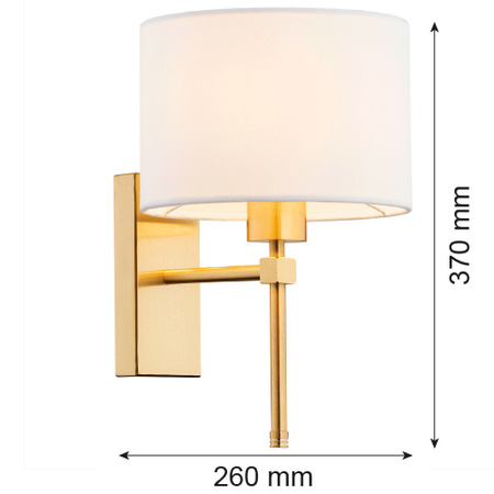 Kinkiet 1 pł. ABBANO (8048) - Argon