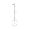 Lampa wisząca ALUR L (10733102) - Kaspa