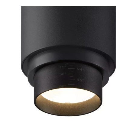 NUMINOS® ZOOM M DALI, 3-fazowy spot czarny 20 W 3000 K 15-60° (1006116) - SLV