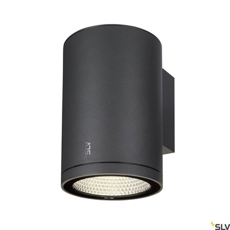 ENOLA ROUND L, single, lampa ścienna natynkowa LED outdoor, kolor antracytowy CCT 3000/4000K (1003440) - SLV