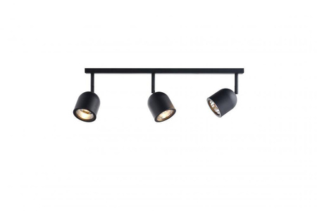 Lampa sufitowa SPARK 3 kolor Czarny (50944302) - KASPA