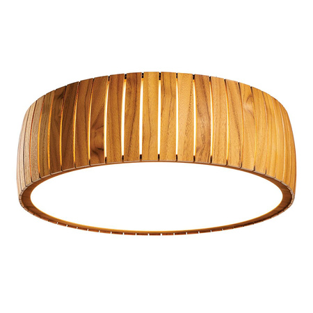 Plafon LED Barrel (QN-BARREL-F-LED-50-TEAK) - Quintiesse