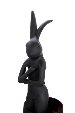 KARE lampa stołowa RABBIT 68 cm czarna (53473) - Kare Design