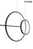 Lampa wisząca RAGE czarna (MSE010100274) - Moosee