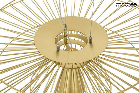 MOOSEE lampa wisząca SESTO złota (MSE010100336) - Moosee
