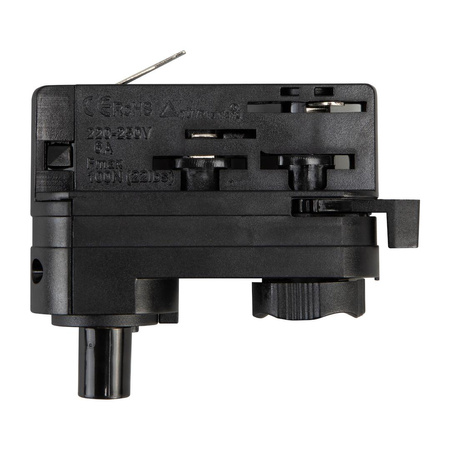 Złączka Track Czarny Do Lampy Wiszącej 3-Obwodowy (ML2144) - Milagro