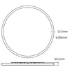 Plafon Pryzma 2 x LED CCT czarny  (LP-1707/1C-38 BK) - Light Prestige